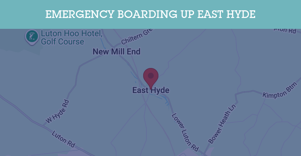 Emergency Boarding Up Services in East Hyde - LU2