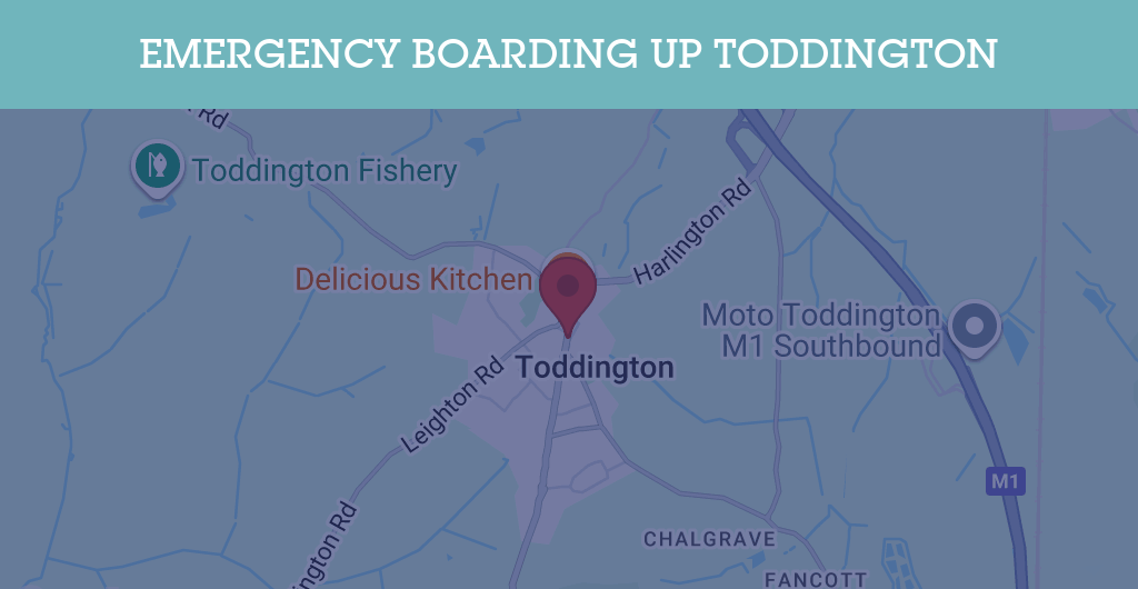 Emergency Boarding Up Services in Toddington - LU5