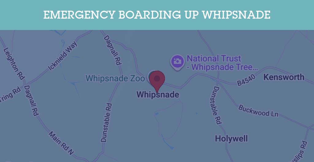 Emergency Boarding Up Services in Whipsnade - LU6